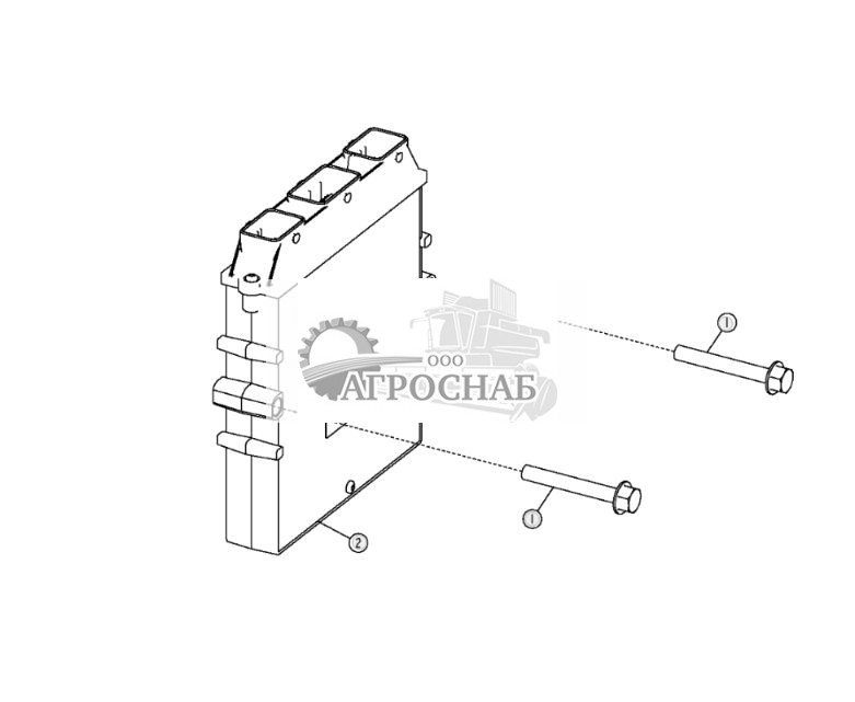 Блок управления двигателем (БУД) (двигатель 6090HDW04) - ST3400 226.jpg